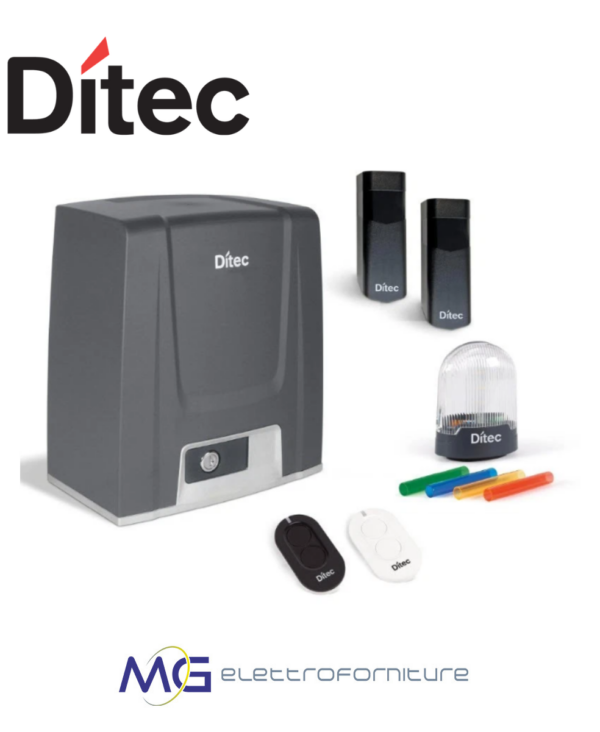 Kit_cencello_scorrevole_400Kg-600Kg_automazione_motoriduttore_uso_frequente_lampeggiante_fotocellule_radiocomando_prezzo_basso_migliore_MGelettroforniture