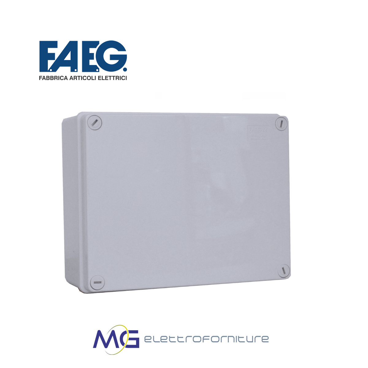 Scatola_derivazione_parete_stagna_pareti_lisce_fg13517_IP56_faeg_grigia_prezzo_basso_migliore_MGelettroforniture