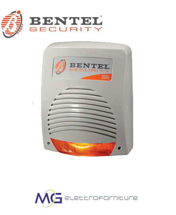 BENTEL CALL-FPI Sirena da esterno autoalimenteta con lampeggiante e  antischiuma - Vendita Online Materiale elettrico, antifurti,  videosorveglianza - Mg Elettroforniture