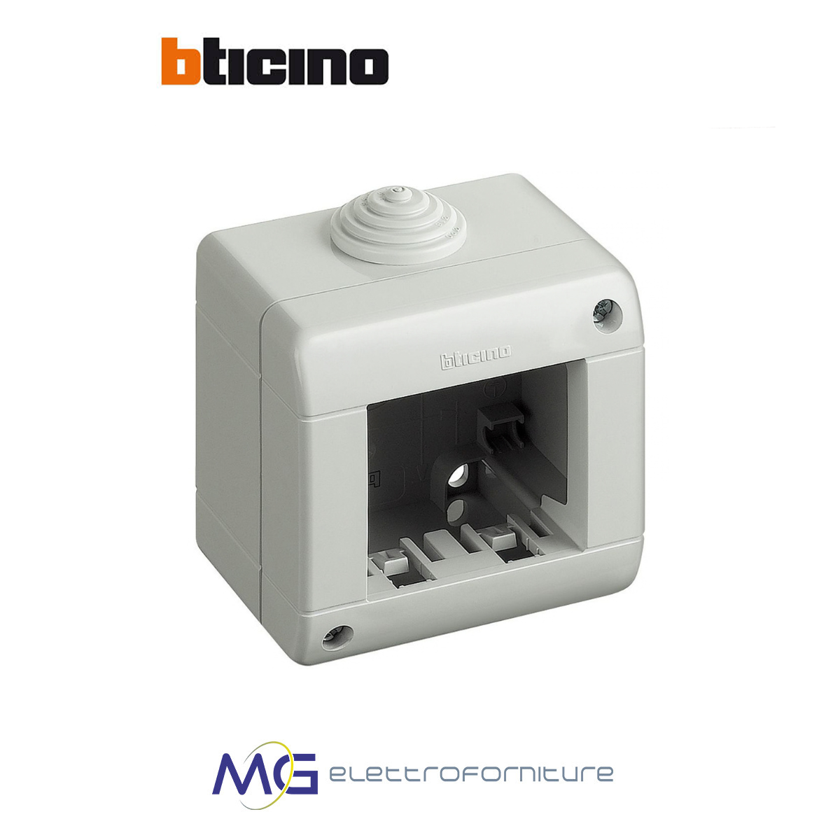 Bticino-custodia-matix-ip40-2-moduli-girgio-stagna-originale-prezzo-basso-migliore-MGelettroforniture