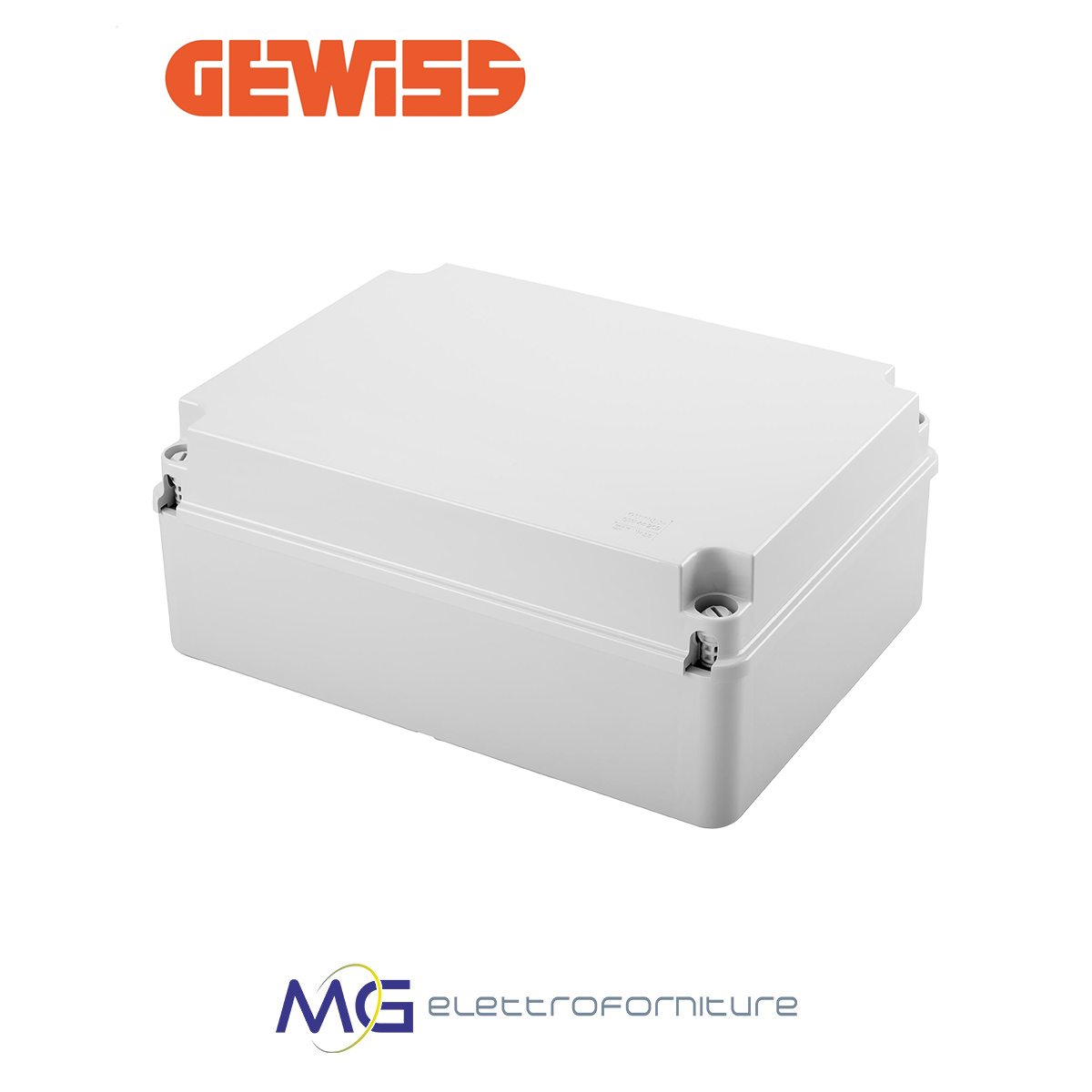 GEWISS GW44209 CASSETTA DI DERIVAZIONE RETTANGOLARE IP55 300X200X120 -  Vendita Online Materiale elettrico, antifurti, videosorveglianza - Mg  Elettroforniture